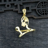 925 Silver Pendant Blank For Stones Adjustable Base P383B