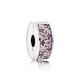 925 Silver Brick Spacer Beaded Bracelet Necklace Jewelry
