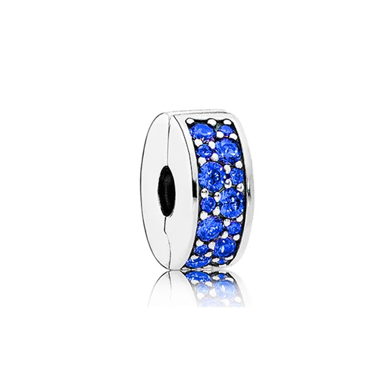 925 Silver Brick Spacer Beaded Bracelet Necklace Jewelry