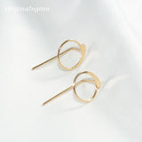 925 Silver Piercing Earrings Punk Boho Minimalist Women