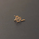 925 Silver Septum Nose Ring Hammered Piercing Faux Jewelry