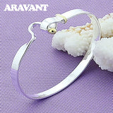 925 Silver Bracelet Bangles For Women Jewelry Gift