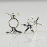 925 Silver Small Flower Chain Beads for European Troll Bracelet