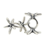 925 Silver Small Flower Chain Beads for European Troll Bracelet