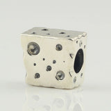 925 Silver Sponge Baby Basic Chain Beads for European Troll Bracelet