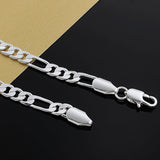 925 Silver Sterling 4MM Chain Necklace For Men Women