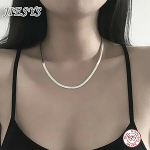 925 Silver Sterling Necklace For Men Women Wedding Party