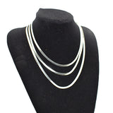 925 Silver Sterling Necklace For Men Women Wedding Party