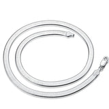 925 Silver Sterling Necklace For Men Women Wedding Party