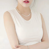 925 Silver Sterling Necklace For Men Women Wedding Party
