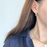 925 Sterling Silver U Shape Stud Earrings for Women - Daily Jewelry