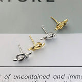 925 Silver Stud Earrings for Women Joias Ouro 18k Minimalist Boho Jewelry