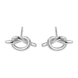 925 Silver Stud Earrings for Women Joias Ouro 18k Minimalist Boho Jewelry