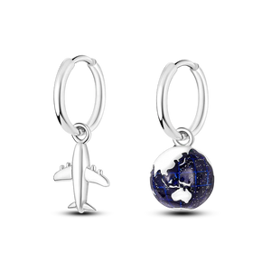 925 Silver Stud Earrings For Women Pendientes Own Hoop Earrings