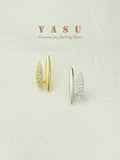925 Silver Stud Earrings 14K Plated Small Party Jewelry Accessories