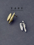 925 Silver Stud Earrings 14K Plated Small Party Jewelry Accessories