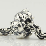 925 Silver Fruit Bear Ball Plunger Beads for European Troll Bracelet