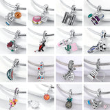 925 Silver Lucky Summer Charm Bracelet for Women