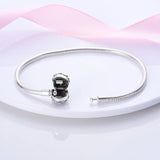 925 Silver Sunflower Life Tree Charm Bracelet for DIY Jewelry Making