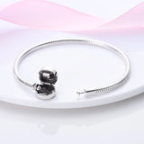 925 Silver Sunflower Life Tree Charm Bracelet for DIY Jewelry Making