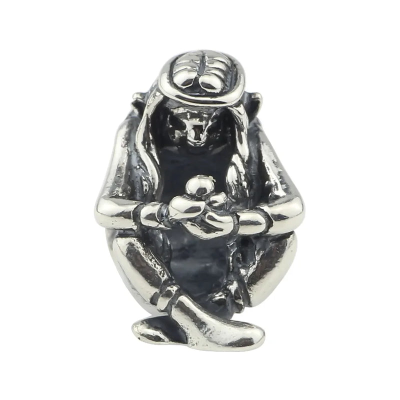 925 Silver Treasure Beads Charms for European Troll Bracelet Jewelry