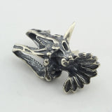 925 Silver Triceratops Beaded Charm for European Bracelet