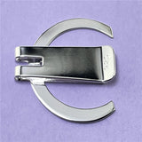 925 Silver Wallet C-shaped Bar Wallet Jewelry Gift