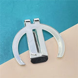 925 Silver Wallet C-shaped Bar Wallet Jewelry Gift