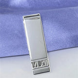 925 Silver Roman Pattern Wallet Strip Jewelry Gift