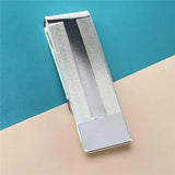 925 Silver Wallet Stripe Line Wallet Jewelry Gift