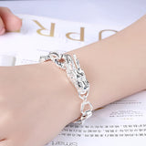 925 Silver Dragon Bracelets&Bangles For Women&Men Party Silver Jewelry