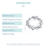 925 Silver Dragon Bracelets&Bangles For Women&Men Party Silver Jewelry