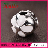 925 Silver Enamel Clip Beads For Women Fit Bracelet Silver 925 Dangle Charms