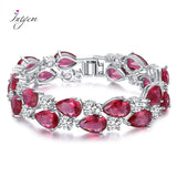925 Silver CZ Bracelet for Women Wedding Bangle