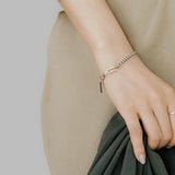 Vintage Style Silver Bracelet Distressed Bangles