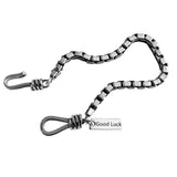 Vintage Style Silver Bracelet Distressed Bangles