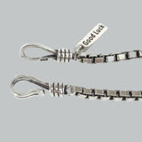 Vintage Style Silver Bracelet Distressed Bangles