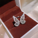 925 Silver Butterfly Shape Jewelry Set for Women