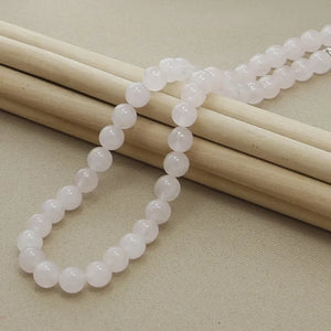 925 Silver Pink Crystal Necklace for Women Wedding Charm Jewelry