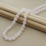 925 Silver Pink Crystal Necklace for Women Wedding Charm Jewelry