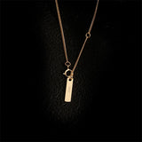 925 Silver Key Necklace Chocker Vintage Collier Bijoux Collares