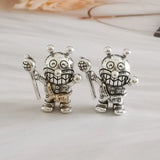 925 Silver Baikinman Bag Beads for Jewelry Making