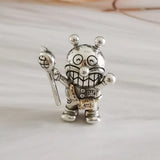 925 Silver Baikinman Bag Beads for Jewelry Making