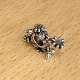 925 Silver Daisy Flower Spacer Beads for Jewelry Making