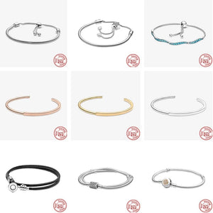925 Silver Double Wrap Snake Chain Bracelet with Barrel Clasp