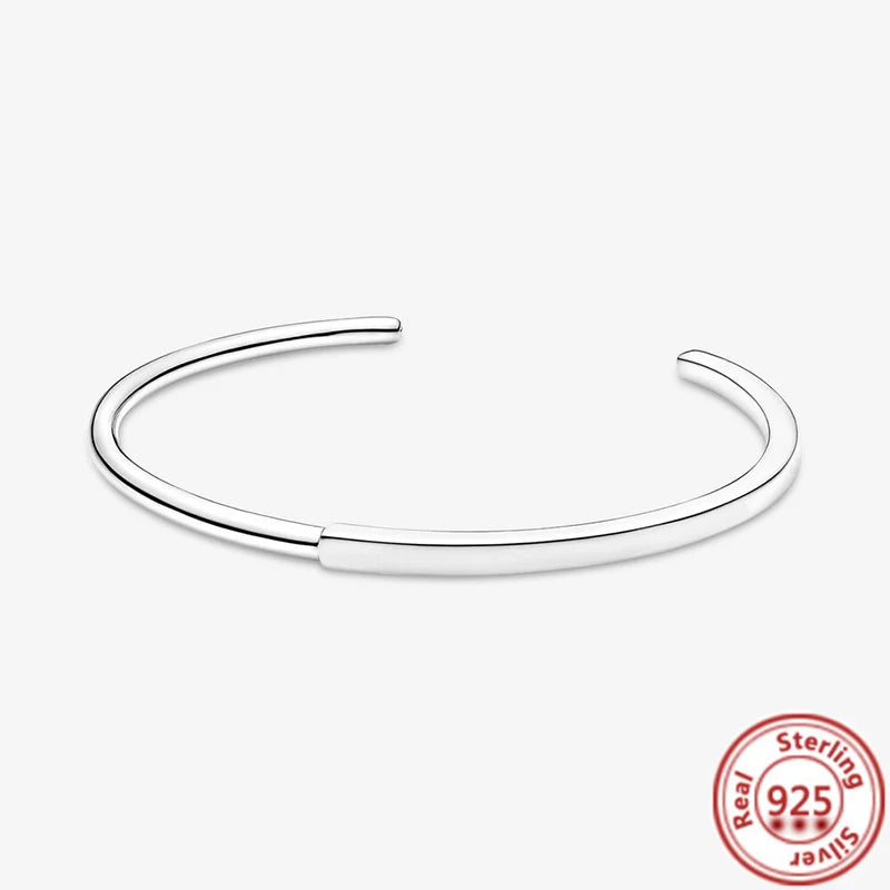 925 Silver Double Wrap Snake Chain Bracelet with Barrel Clasp