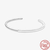 925 Silver Double Wrap Snake Chain Bracelet with Barrel Clasp