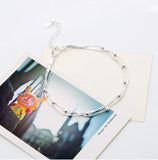 925 Stamp Silver Multi-Layer Chain Bracelet for Women