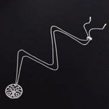 Crystal Tree Pendant Necklace for Women