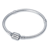 925 Sterling Silber Charm Bead Armband Frauen Rose Charms Herz Armband